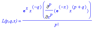 L(p,q,x)