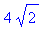 4*sqrt(2)