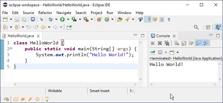 Eclipse - HelloWorld