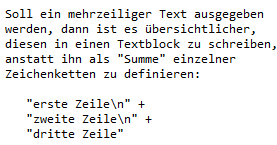 Textblock