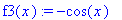f3(x) := -cos(x)