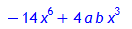 -14*x^6+4*a*b*x^3