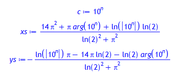 c=10^n