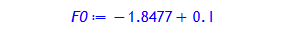 F0 := .2e-9*ln(2)-1.847670652+0.*I