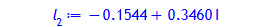 l[2] := -.1544058929+.3459844740*I