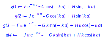 gl1, gl2, gl3, gl4