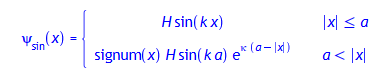 Psi[sin](x)