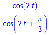 cos(2t), cos(2t+Pi/3