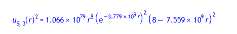 u[5,3](r)^2