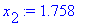 x[2] := 1.758